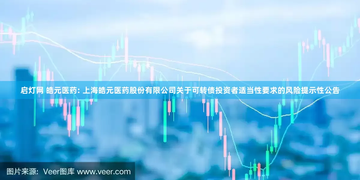 启灯网 皓元医药: 上海皓元医药股份有限公司关于可转债投资者适当性要求的风险提示性公告
